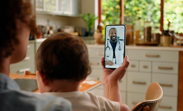 Telehealth Appointment with Pediatrician