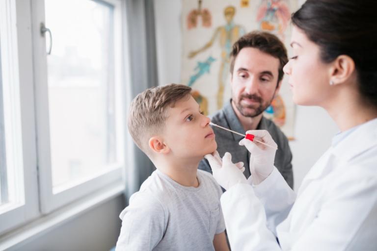 Procedures are performed in a safe, child-friendly setting